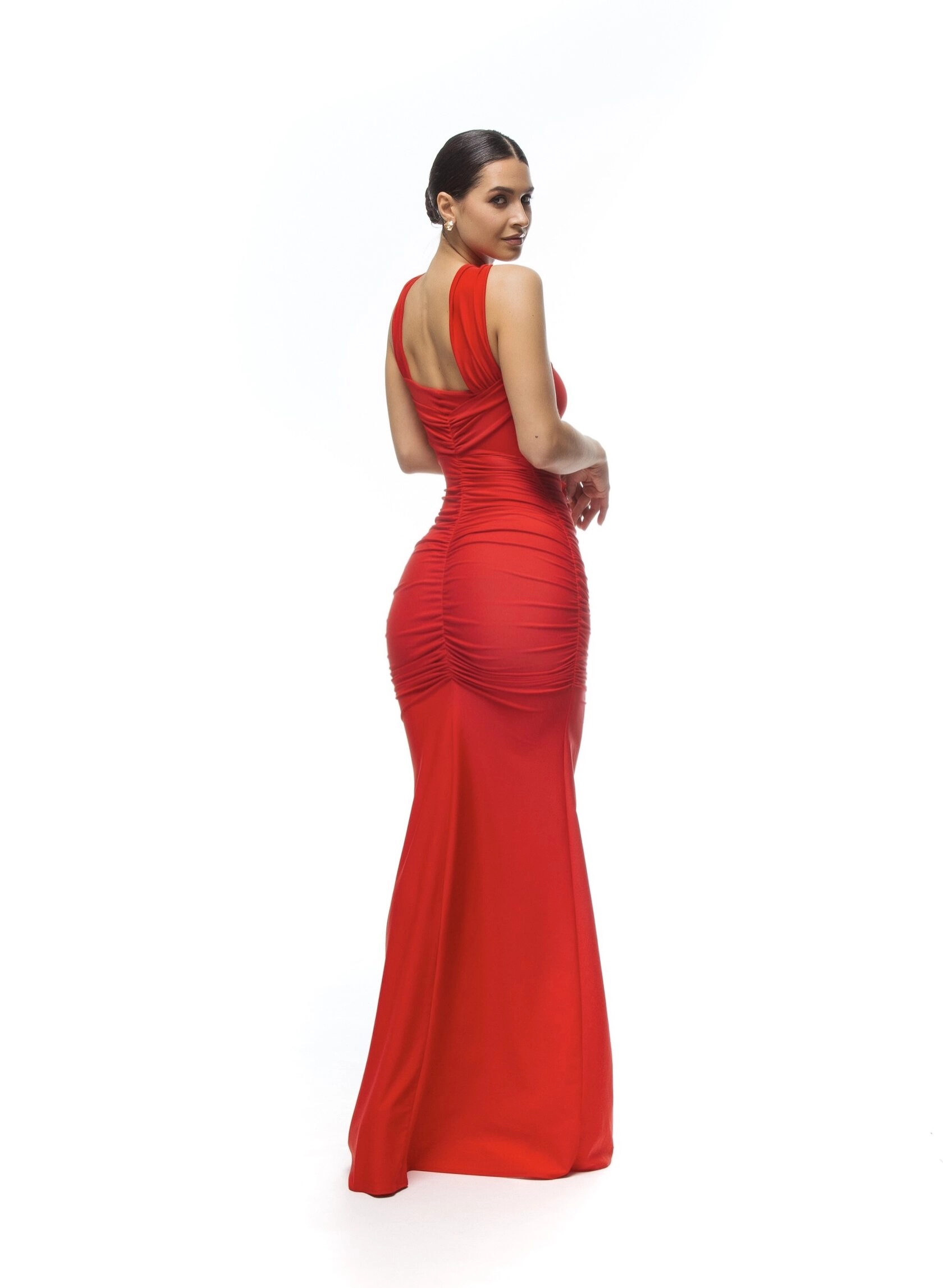 Платье FLORENCE в красном цвете - 44-46 (M-L) - Красный